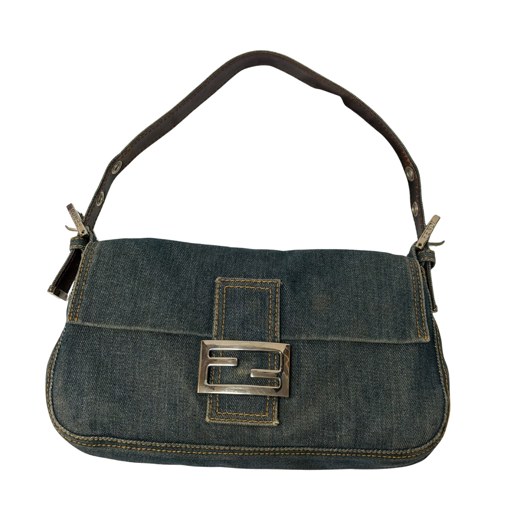 Fendi Denim Baguette